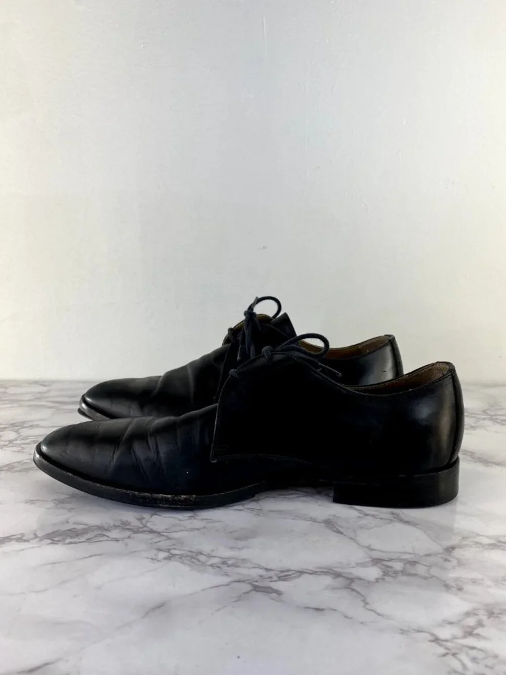 Everlane Women's Black The Oxford Leather Shoes SZ 9